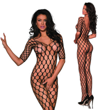 Siateczka Bodystocking z Szerokimi Oczkami