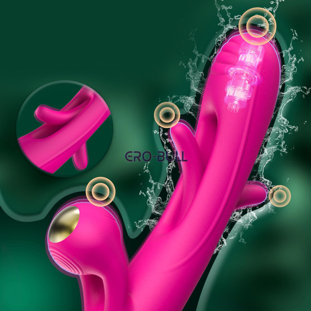 Multifunkcyjny Wibrator Penis Strap On Lesbijski
